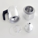 ALESSI アレッシィ OSSIDIANA エスプレッソコーヒーメーカー MT18 (1)