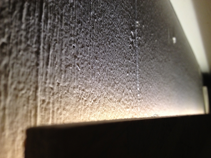 OSB(合板)とIKEAのLEDでDIYした間接照明 ポーランド製です